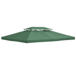 Outsunny varikatuse vahetus, 3x4 m, roheline