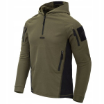 Meeste k&auml;nguru kapuuts Helikon-Tex Range Hoodie TopCool, Olive Green/ must