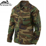 Meeste taktikaline vormipluus kampsun Helikon-Tex Raid PC Stretch RS, US Woodland, S
