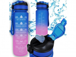 MOTIVEERIV VEEPUDEL 1000ML BIDEON KOOS M&Otilde;&Otilde;DUKAUSIGA J&Otilde;USAALIS FITNESS 1L BLUE-PINK