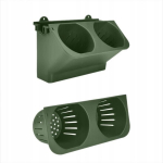Seinale paigaldatav kahekordne lillepott koos kastmisega 24cm VERTICAL Cascade MODULE
