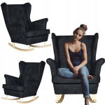 K&auml;etool kiiktool &ouml;konahast Ari Skandinaavia stiilis BLACK Family Furniture