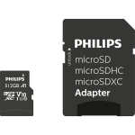 Philips m&auml;lukaart microSDXC Card 512GB Class 10 UHS-I U1 + Adapter