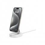 Belkin juhtmevaba laadija BOOST Charge Pro Qi2 15W magnetic Charger whi. WIA008vfWH