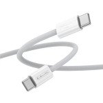 Jellico IP15 iPhone 15 / 16 USB-C kuni USB-C Andme- ja Kiire PD 60W, 1m, Valge