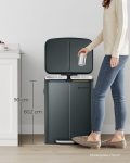 K&ouml;&ouml;gi pr&uuml;gikast 2 x 20 L pehmelt sulguva kaanega, rohekashall