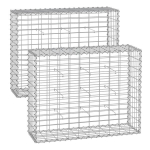 Gabioonkorvid 100 x 80 x 30 cm komplektis 2tk, h&otilde;bedane