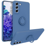 &bdquo;Ring&ldquo; Kickstand (TPU) kaaned - sinine (Galaxy S21 FE 5G)