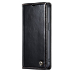 &bdquo;CaseMe&ldquo; Leather Tugev tahke kaaned - must (iPhone 15 Pro)