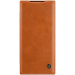 &bdquo;Nillkin&ldquo; Qin tahke kaaned - pruun (Galaxy Note 20 Ultra)