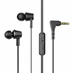 Jellico CT-34 &Uuml;likergete In-Ear K&otilde;rvaklapid 3.5mm Mikrofoni ja Juhtnuppudega 1.2m Kaabel Must
