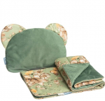 Sensillo vankri voodipesu komplekt Velvet Square, 56&times;76 cm, 2-osaline