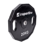 Kummiga kaetud raskus Insportline Ruberton, 20 kg