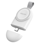Jellico W8 Magnetiline Fix 3W Traadita Universaalne / Apple Watch USB-C Dongle Kiire Laadija Valge