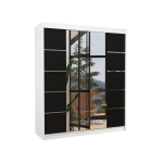 Kapp ADRK Furniture Traves, valge/must