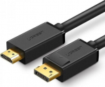 Ugreen DP101 DP - HDMI kaabel FullHD 5m must