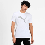 Puma T-s&auml;rgid Cat Basic Tee, valge