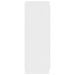 vidaXL puhvetkapp, valge, 60x35x98,5 cm puitlaastplaat