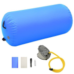 vidaXL t&auml;ispumbatav v&otilde;imlemisrull pumbaga 120x75 cm PVC sinine