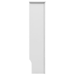 vidaXL radiaatorikatted 2 tk, valged, 112 x 19 x 81,5 cm, MDF