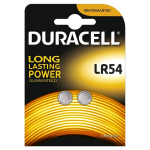 Patareid Duracell LR54 2 tk.