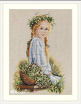Merejka tikkimiskomplekt Margareetad SK142B, 20x28