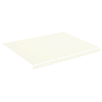 vidaXL Varikatuse kangas, kreem, 4,5x3,5m