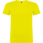 Unisex l&uuml;hikeste varrukatega T-s&auml;rk, kollane