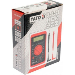 Multimeeter digitaalne 600V CAT I 5A, YT73080 YATO