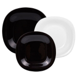 Luminarc &otilde;htus&ouml;&ouml;gikomplekt Carine Neo White & Black, 18 tk