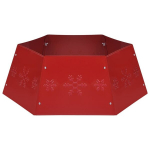 vidaXL kunstkuuse seelik, punane &Oslash;68x25 cm