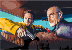 Maalimiskomplekt numbrite j&auml;rgi Breaking Bad 50x33