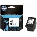 HP 62 Genuine Black Ink Cartridge for HP Envy 5540/5640/7640 (C2P04AE)