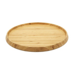 Bredemeijer kandik Bamboo Tray Round Natural 350x350x22mm, helepruun