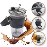 K&auml;epideme ja k&otilde;rrega klaasist trummel, 450ml