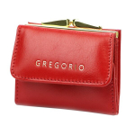 Rahakott naistele Gregorio IT-126 IT126552455900949080963, Raudona
