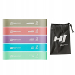 Hop-sport 5 tk kummikomplekt hip-band takistusega treeningute, venituste jaoks 30cm treeninguks