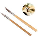 Ehte poleerimistera, Bamboo handle sword type agate knife