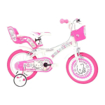 Laste linnaratas Hello Kitty, 14", roosa
