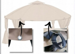 Paviljon Fluxar home TN-1080, 360x360cm, liivav&auml;rvi