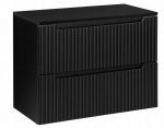 Vannitoakapp &uuml;lemine, hingedega, must NOVA 80 x 40 x 60 cm
