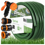Bradas komplekt aiavoolik Sprint 1/2" 50m | p&uuml;stol, &uuml;hendused | roheline