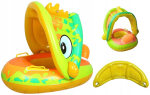 Pontoon lastele varikatusega 65cm 2in1 ujumisr&otilde;ngas suur
