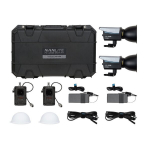 Nanlite stuudiovalgusti Nanlite FC-120B 2KIT-PT Bi color Beleuchtungs-Set