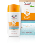 EUCERIN SUN Hydro Protect tooniv &uuml;likerge p&auml;ikesekaitsekreem n&auml;ole SPF-50+, 50ml