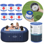 2 tk. filtreid Lay-z-spa pumpadele Bestway 60311 Type Vi