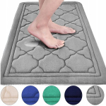 Vannitoa vaip pehme imav libisemiskindel 50 x 80cm suur memory foam