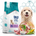 Dr.Trend Premium kuivtoit k&otilde;ikidele t&otilde;ugudele kutsikatele - lambaliha ja riis, 2 kg