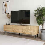 TV-laud Asir Felix, 160x44.1x31.4 cm, tamm