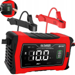 Intelligentne akulaadija Auto 10a Lifepo4 Lcd 12v 24v